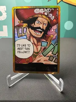 One Piece Gol.D.Roger GOLD DON!! Card (OP-13) English - Image 1