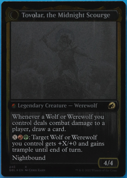 Tovolar, Dire Overlord (Silver Screen) FOIL Innistrad Double Feature NM (507383) - Image 2