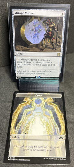 Mirage Mirror Commander: Modern Horizons 3 Regular w/Copy Token - Image 1
