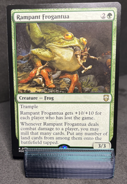 Rampant Frogantua Commander: Modern Horizons 3 Regular MTG - Image 1