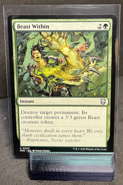 Beast Within Commander: Modern Horizons 3 Regular - Image 1