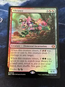 Vibrance Lorwyn Eclipsed Foil NM-M Unplayed MTG Magic The Gathering 0249 - Image 1