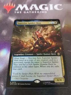 Mtg. Superior Spider-Man. Foil Extended Art. Marvel's Spider-Man. Pack Fresh - Image 1