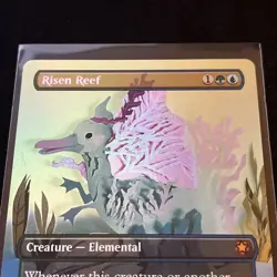Risen Reef (Borderless Foil) Mythic MTG Special Guest Lorwyn Eclipsed - Image 2