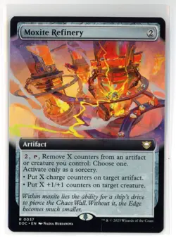 MtG EoC Moxite Refinery #37 Extended Art Non-Foil - Image 1