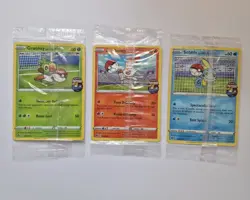 Pokemon On The Ball Promo Bundle Sealed -Grooky, Scorbunny And Sobble- - Image 1