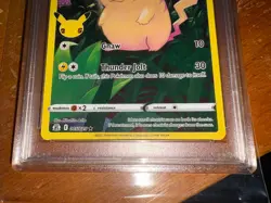 Pokemon Celebrations 25th Anniversary Holo Pikachu 005/025 Psa 10 - Image 4