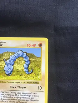 Pokemon Cards: Base Set 1st Edition Common: Onix 56/102 - Image 3
