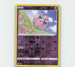 Pokemon TCG Jigglypuff Fusion Strike 110/264 Reverse Holo Common Psychic NM - Image 1