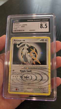 ARCEUS - HOLO - CGC NM 8.5 - 2009 POKEMON AR5 - Image 2
