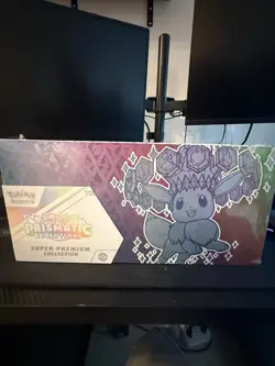 Pokemon TCG SV8.5 Prismatic Evolutions SPC Box Sealed New acrylic case included - Image 2