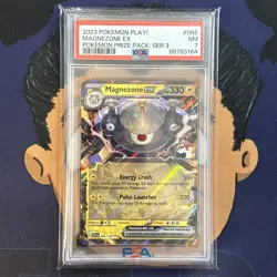 PSA 7 NEAR MINT 2023 Pokemon Prize Pack Series 3 MAGNEZONE EX #065 - Image 2