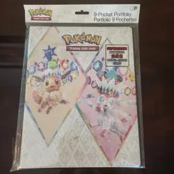 🔥Scarlet & Violet Prismatic Evolutions 9-Pocket Portfolio for Pokemon🔥 - Image 1