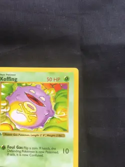 Pokemon Cards: Base Set 1st Edition Common: Koffing 51/102 - Image 3