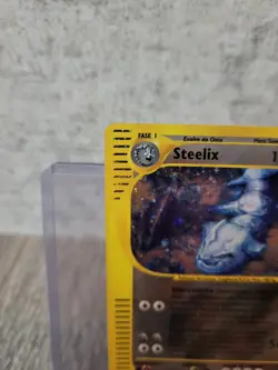 Steelix H23/H32 Holo Aquapolis E Series Italian Pokemon Card HOLO SWIRL LP - NM - Image 4