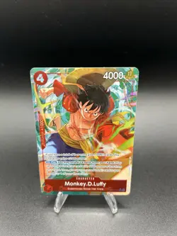 One Piece Monkey.D.Luffy (015) (Alternate Art) Legacy Of The Master OP12 - Image 1
