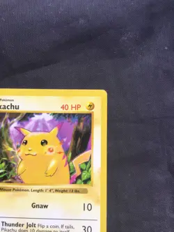 Pokemon Cards: Base Set Shadowless Common: Red Cheek Pikachu 58/102 - Image 3