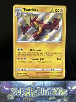 Pokemon Card Toxtricity SV042/SV122 Shining Fates Baby Shiny Vault Near Mint - Image 1