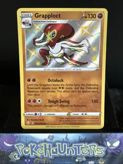 Pokemon Card Grapploct SV073/SV122 Shining Fates Shiny Near Mint - Image 1