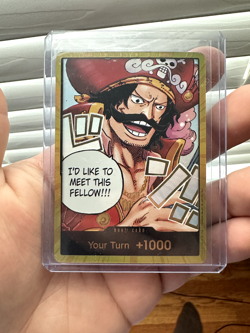 DON!! Card (Gol.D.Roger) (Gold) Carrying On His Will Foil - Image 3