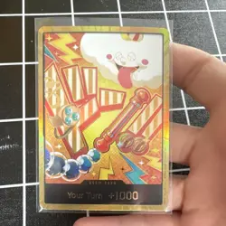 One Piece CCG Don!! Card Foil Your Turn +1000 Standard Size Card Stock - Image 3