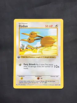 Pokemon Cards: Base Set 1st Edition Common: Doduo 48/102 - Image 1