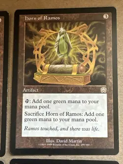 Horn Of Ramos X4 Mercadian Masques Light Play Condition See Pic Front Back - Image 3