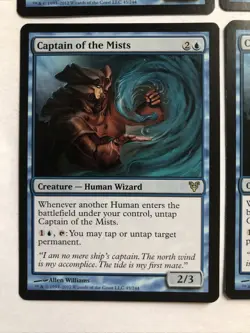 Captain Of The Mists X4 Avacyn Restored Mtg Ex+/NM Condition See Pics Front Back - Image 5