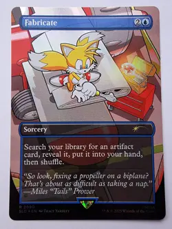 Fabricate (2090) (Rainbow Foil) Secret Lair Drop Foil - Image 1