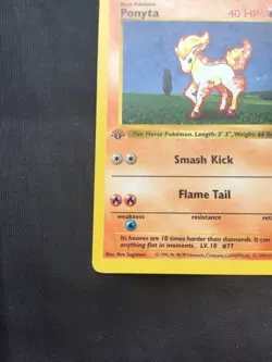 Pokemon Cards: Base Set 1st Edition Common: Ponyta 60/102 - Image 5