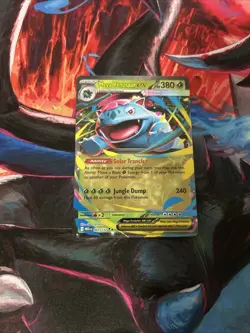 Pokemon TCG Mega Venusaur EX 003/132 Double Rare Mega Evolution NM Condition - Image 1