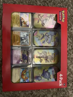 Pokemon TCG Scarlet & Violet 151 Mini Tin 4-Pack Sam’s Club New Factory Sealed - Image 2