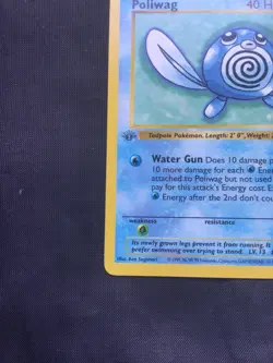 Pokemon Cards: Base Set 1st Edition Common: Poliwag 59/102 - Image 5