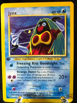 JYNX 31/64 Neo Revelation 1st EDITION Pokemon TCG WotC NM Never Played! - Image 1