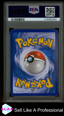 WABLU POKEMON SH5 2009 PLATIN SHINY REVERSE HOLO GERMAN PSA 2 - Image 2