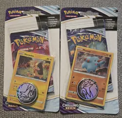 2 x Pokemon Chilling Reign Blister Booster Packs Phanpy Morpeko Promos - Image 1