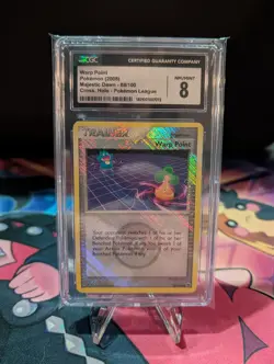 Pokemon - Warp Point 88/100 Majestic Dawn Cross Holo CGC 8 - Image 1