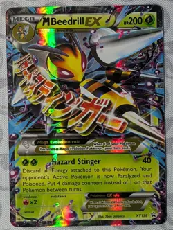 M Beedrill EX - XY158 - NM - Black Star Promo - Pokemon TCG - Image 1