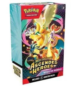 Pokemon TCG ME:03 Ascended Heroes Booster Bundle - PREORDER SHIPS LATE APRIL - Image 1