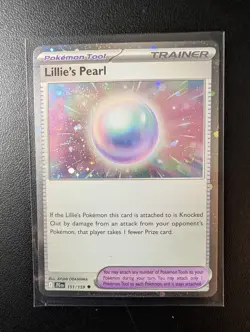 Lillie's Pearl (Cosmos Holo) 151/159 SV09: Journey Together - Pokemon TCG - NM - Image 1