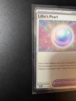 Lillie's Pearl (Cosmos Holo) 151/159 SV09: Journey Together - Pokemon TCG - NM - Image 3