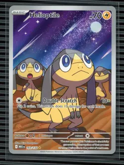 2025 Pokemon MEG EN-Mega Evolutions #143 Helioptile IR - Image 1