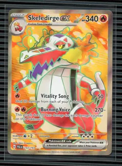 Pokemon PAL EN-Paldea Evolved #233 Skeledirge ex - Image 1