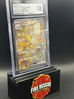 Pokemon Alakazam ex SAR Collect 151 Chinese CGC 10Gem Mint 189/151 Rare Holo - Image 3