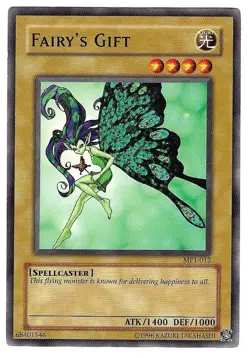 YUGIOH - FAIRY'S GIFT - MCDONALD'S PROMO 1 - COMMUNE - EXCELLENT + - MP1-012 - Image 1