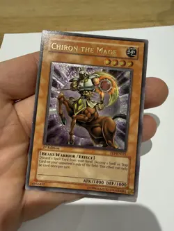 Chiron the Mage 1st Ed Ultimate Rare FET-EN021 Yu-Gi-Oh! - Image 1