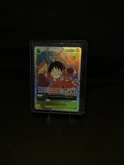 Monkey.D.Luffy OP07-109 - One Piece TCG - SR Super Rare NM English Foil - Image 1