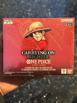 One Piece OP-13 TCG Carrying On His Will Booster Box English SEALED - Image 1