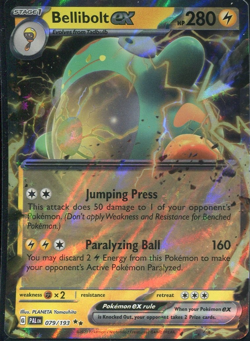 Bellibolt EX 079/193 - Paldea Evolved - Pokemon Card - Near Mint - Image 1