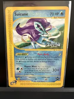 Pokemon Suicune Wotc Promo Promo 70HP 53/53 Regular English 2002 Card - Image 1
